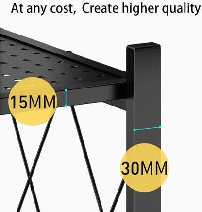 In-House 4-Tire Kitchen Microwave Racks Shelving Storage