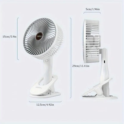 Desktop Rechargeable Mini Table Fan | Limited stocks available