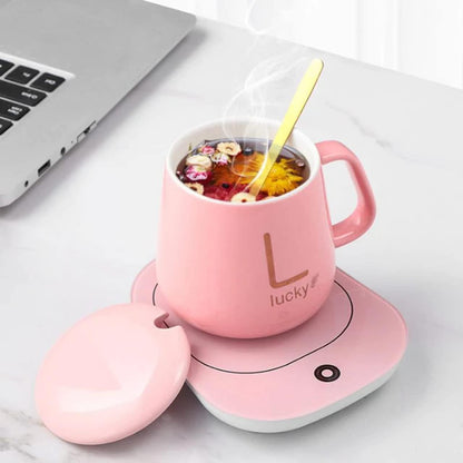 Coffee Mug Warmer with Mug | Delivery: 2 to 3 business days | Limited stocks available | Hurry before Sold Out