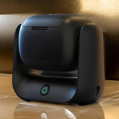 مبخرة بخور دوارة فاخرة، مبخرة بخور عصرية للمنزل والمكتب والسيارة 