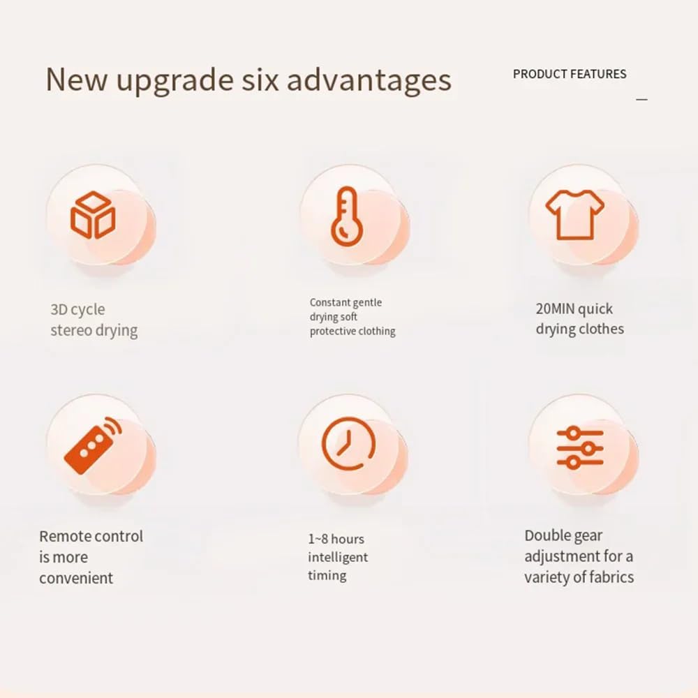 Portable Clothes Dryer for Small Loads | Limited stocks available