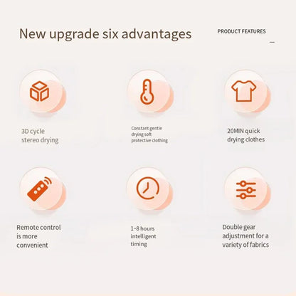 Portable Clothes Dryer for Small Loads | Limited stocks available