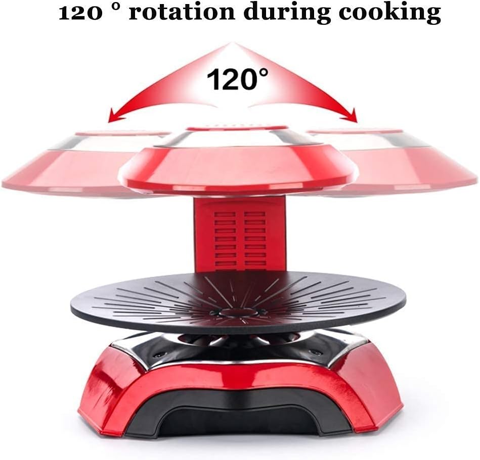 Automatic Rotating 1400W Smokeless Infrared Korean BBQ Griller