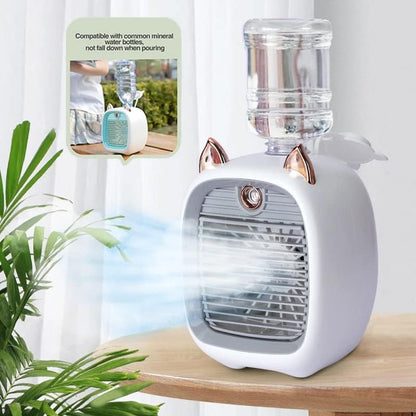 Portable Mini Air Conditioner Fan USB Air Cooler Fan