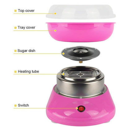Cotton Candy Maker Machine Electric Sugar Floss Homemade