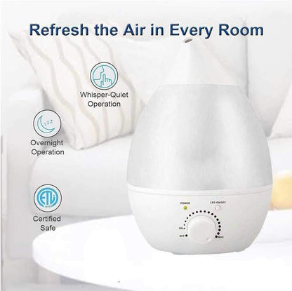 مرطب ضباب بارد لغرفة النوم 