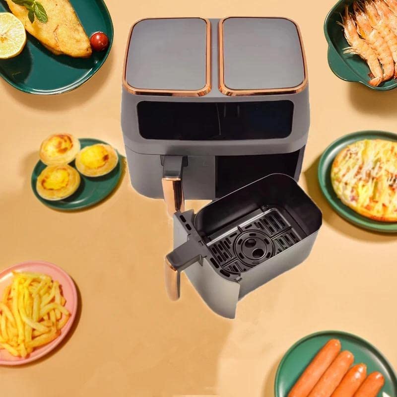 مقلاة هوائية رقمية سوكاني | سعة 8 لتر، بابين، 2800 واط