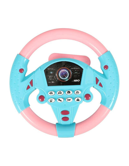 Steering Wheel Toy for Kids Simulation Driving Car Toy with Light & Sound