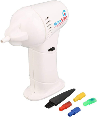 Portable Size Electronic Ear Vacuum Cleaner Ear Wax Vac Removal Safety Body Health Care with Soft & Safety Head