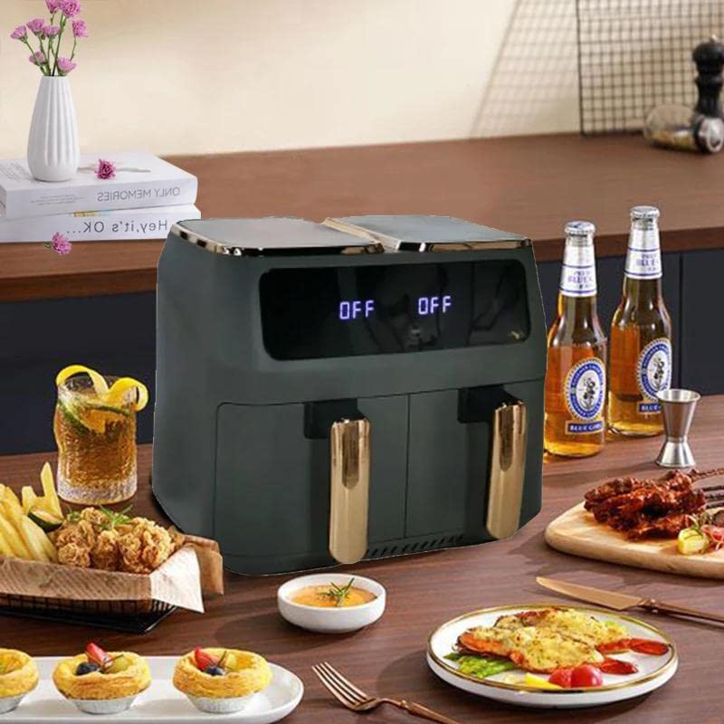 مقلاة هوائية رقمية سوكاني | سعة 8 لتر، بابين، 2800 واط