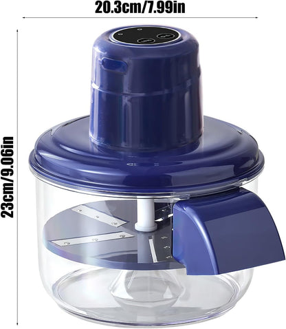 آلة تقشير أوتوماتيكية، مزيل قشور لاسلكي للمطبخ، مقشر ثوم كهربائي أوتوماتيكي ذو سعة كبيرة، مناسب للثوم والعنب والبطاطس والطماطم والرمان والفواكه والخضراوات والصبار 