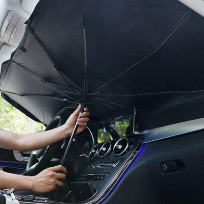 Premium Foldable Umbrella Car Windshield Sun Shade for Superior UV & Heat Insulation