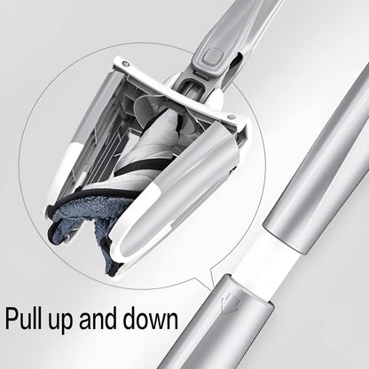 Microfiber Mop, Easy Squeeze and Spin Mop, Easy Squeeze Mop