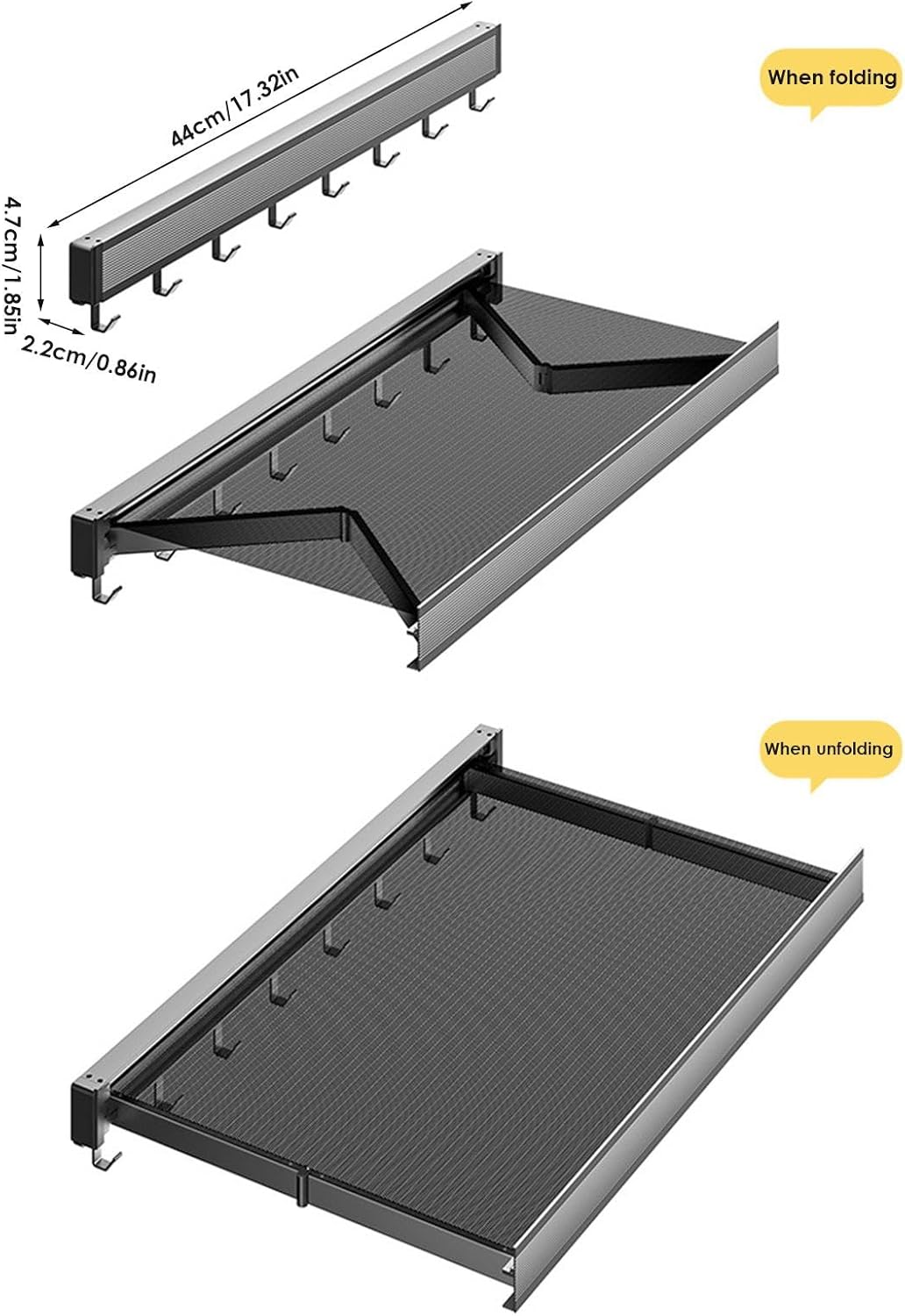 Flat Drying Rack, Mesh Drying Rack