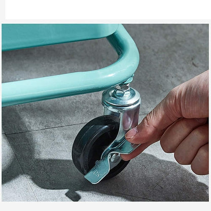 Stable Kitchen Trolley Storage Trolley 3-Layer Metal Storage | Limited stocks available