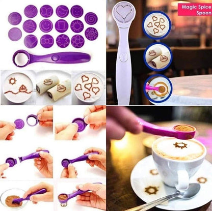 Decorative Magic Spice Spoon Tools