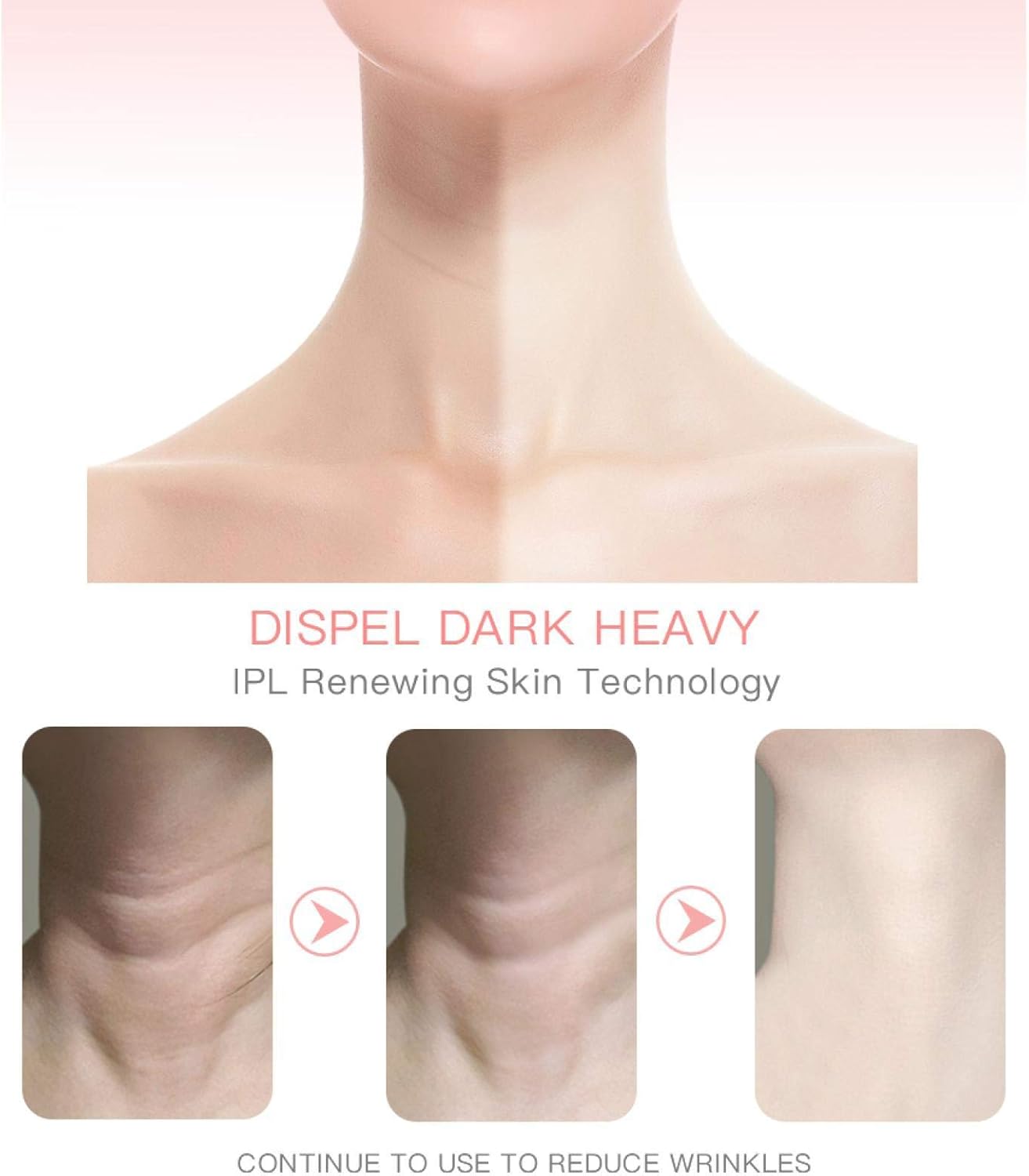 Beauty Massage Instrument Ems Thermal Neck Facial Lifting Face Skin Tighten Electric Micro-Current Wrinkle Remover Tools A