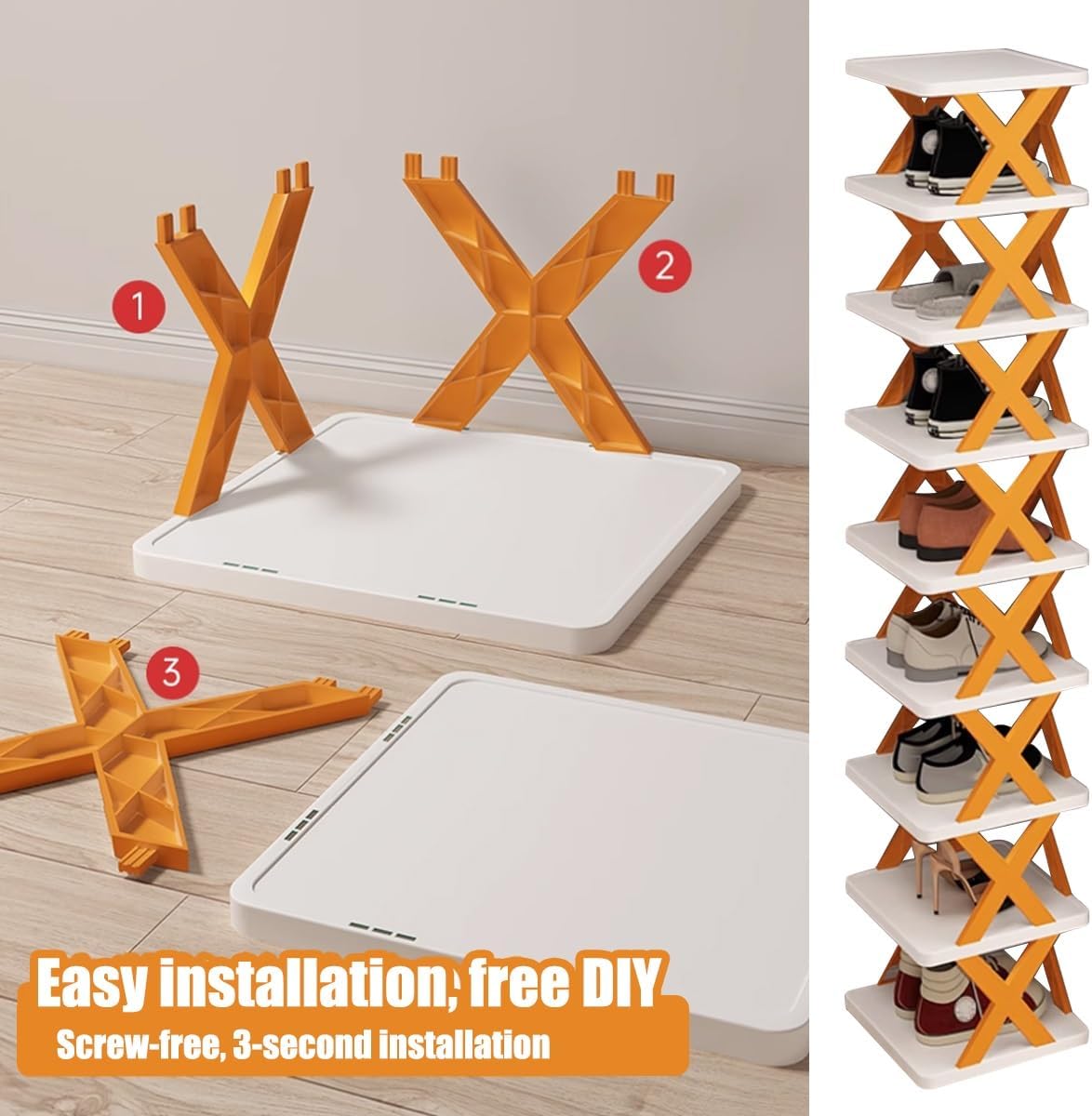 Multi-Layer Stackable Shoe Rack | Delivery: 2 to 3 business days | Limited stocks available | Hurry before Sold Out