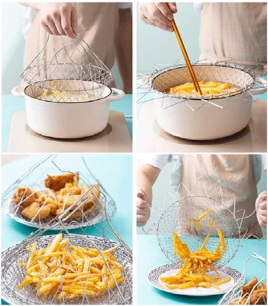 Stainless Steel Chef Fry Basket | Delivery: 2 to 3 business days | Limited stocks available | Hurry before Sold Out