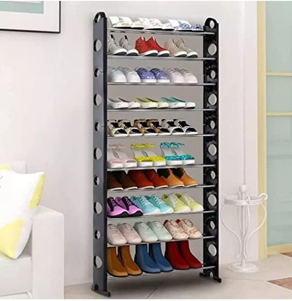10 Tier Shoe Rack 30 Pair, Tier Free Standing