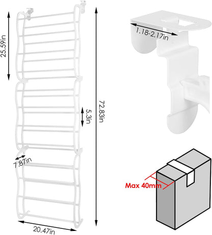 12 Layers Wall Hanging Closet Shoe Organizer | Limited stocks available