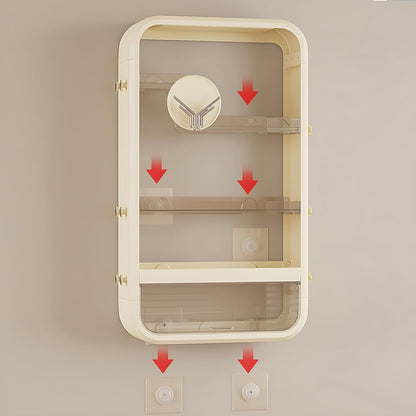 Makeup Storage Organizer, 5-Tier Makeup Shelf Organizer for Wall