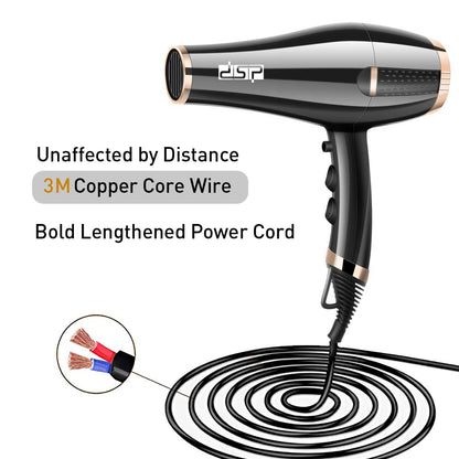 مجفف الشعر DSP الاحترافي عالي الطاقة بمحرك تيار متردد
