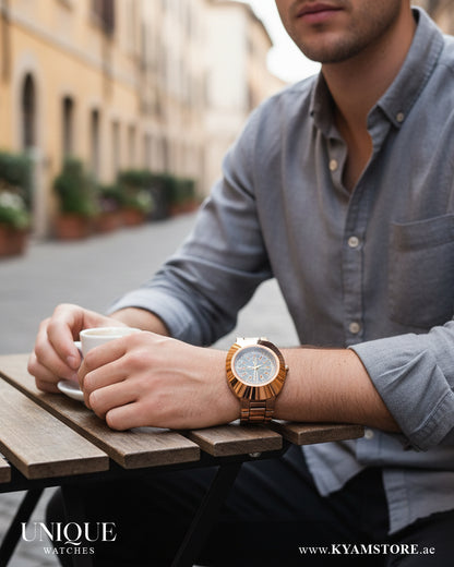 UNIQUE Men's 40mm Stainless Steel Premium Watch