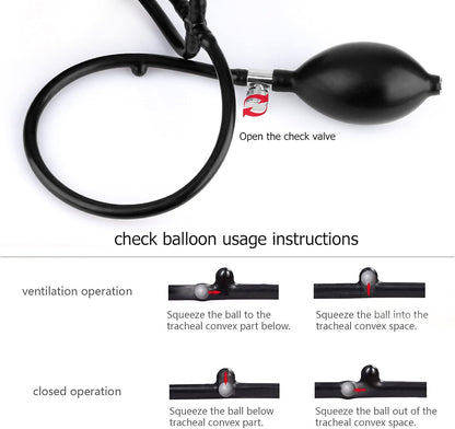 Cervical Neck Traction Device Inflatable Neck Stretcher, Chronic Neck and Shoulder Pain