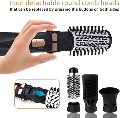 50001 Electric Brush with Air & Rotating Head for Straightening 1200W Black