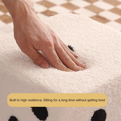 Dice Chair, Foot Rest Stool Dice Stool