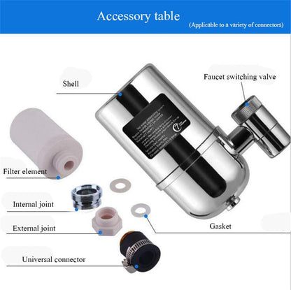 Water Filter Stainless-Steel Reduce Chlorine High Water Flow Faucet  | Delivery: 2 to 3 business days | Limited stocks available | Hurry before Sold Out