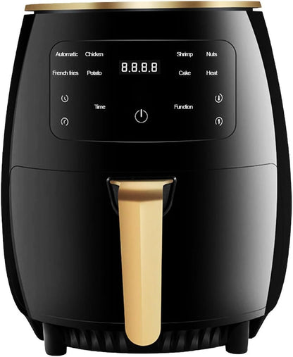 SILVER CREST Air Fryer 6L Large Capacity360° Rapid Air Convection Technology, with Digital LED Touch Screen 2400W