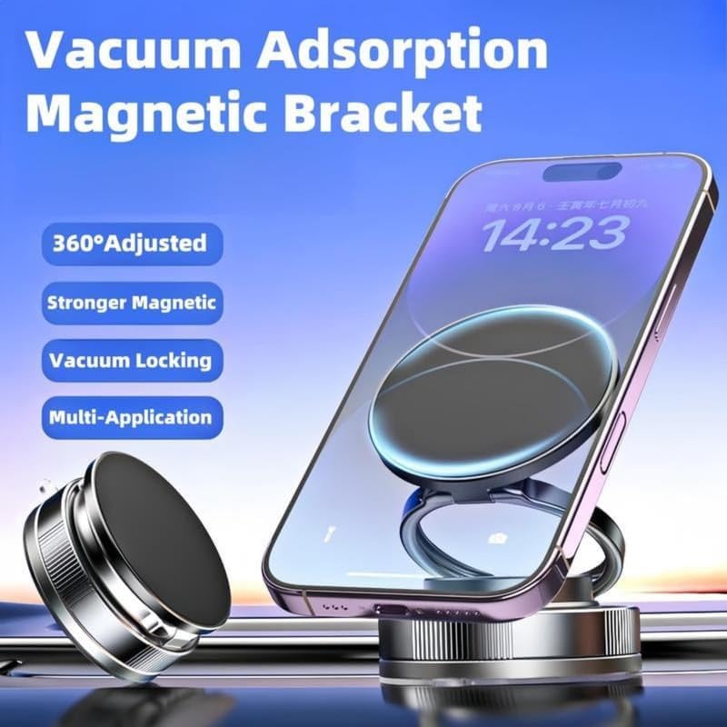 360° Adjustable Vacuum Magnetic Phone Holder | Limited stocks available