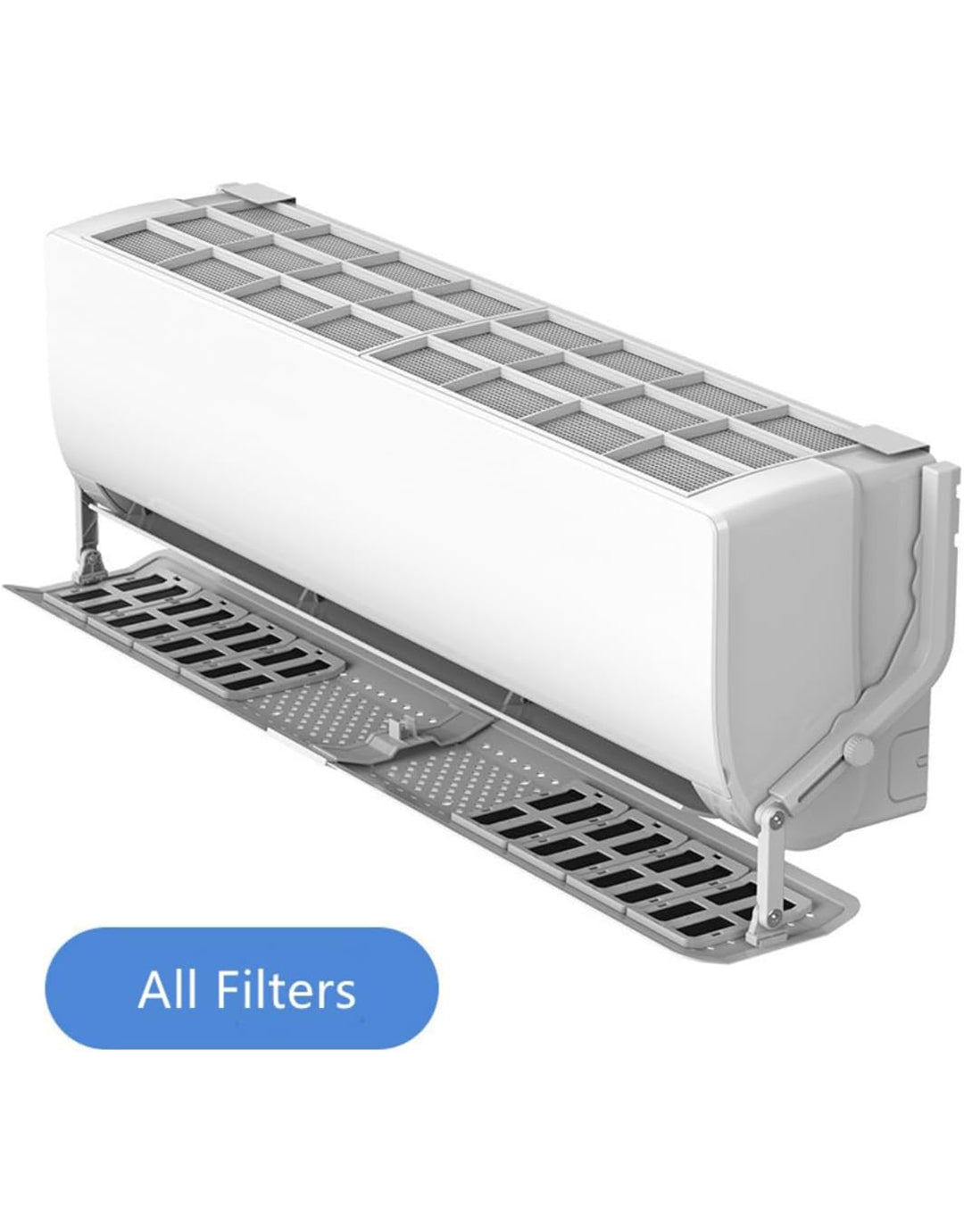 Split AC Air flow Deflector Adjustable Air Conditioner Windshield Air Conditioning