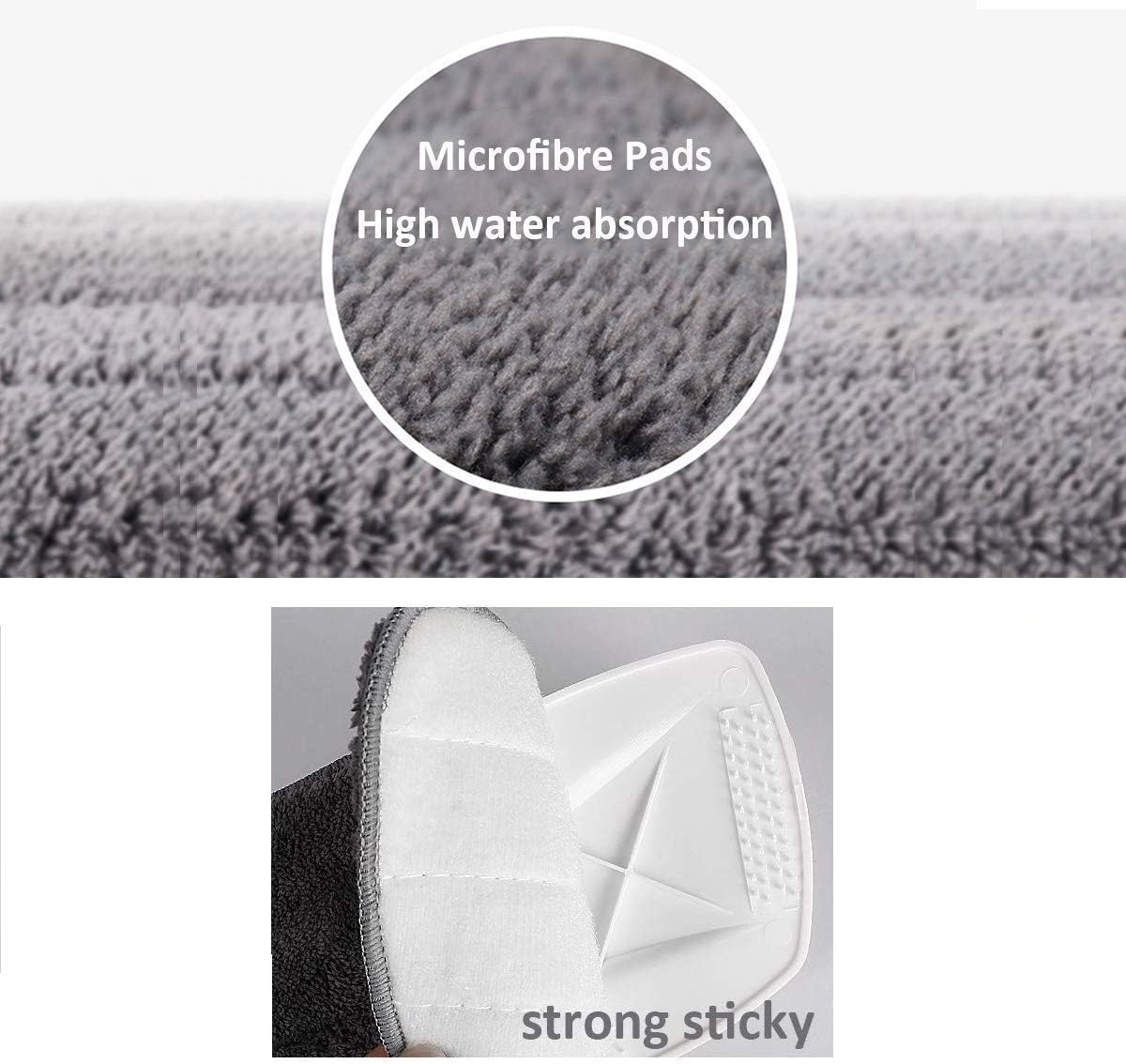 ممسحة رذاذ مسطحة يدوية مجانية لغسل الأرضيات وغسل الحمام وتنظيف الكشط 