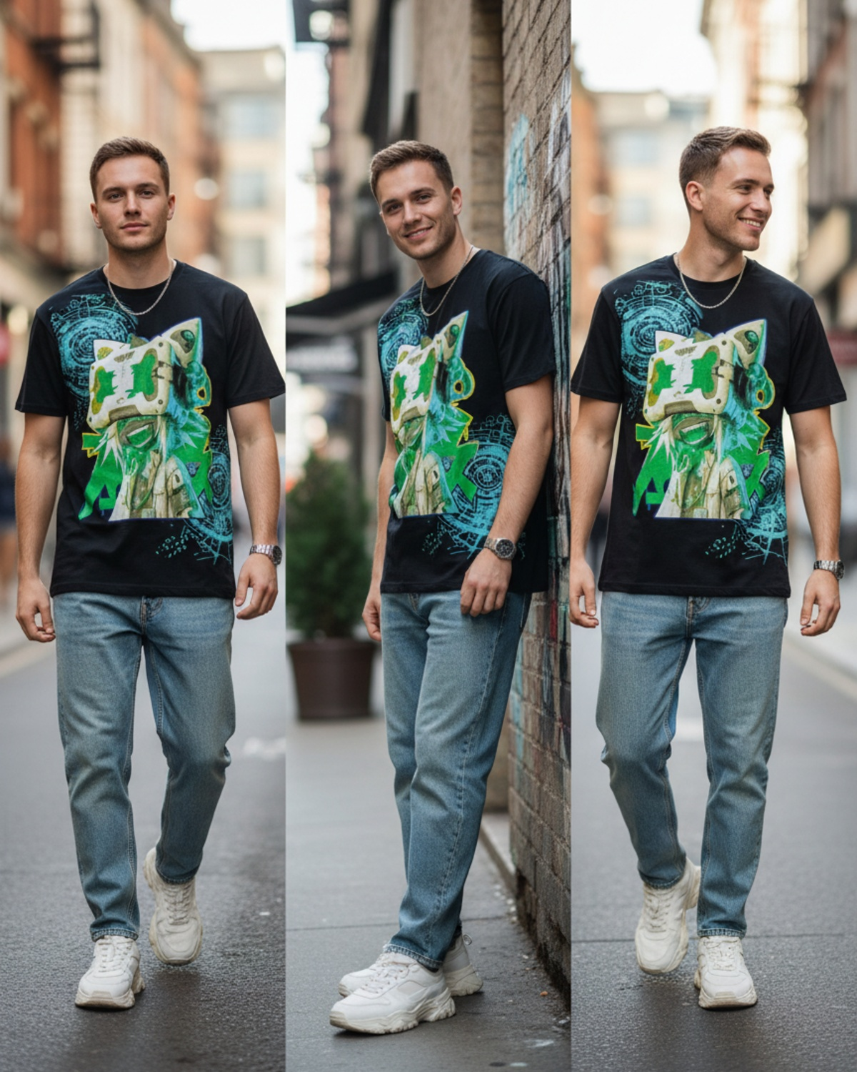Stylish Custom Printed T-Shirt - Bold Graphic Unisex Tee