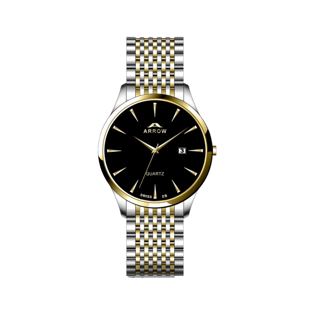 Arrow Men’s Analog Display | Stainless Steel Strap | With Color Variations (5901)-KYAMSTORE