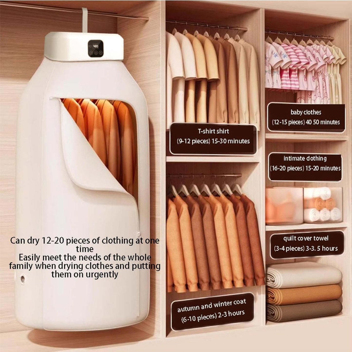 Portable Clothes Dryer for Small Loads | Limited stocks available