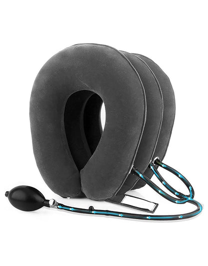 Cervical Neck Traction Device Inflatable Neck Stretcher, Chronic Neck and Shoulder Pain