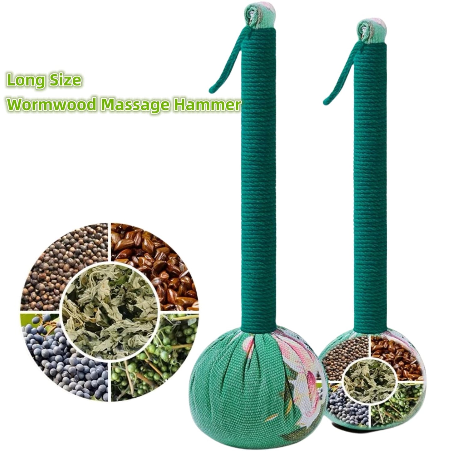 Wormwood Lymphatic Drainage Manual Massage Hammer