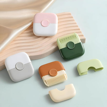 مشط تخفيف الشعر ذو حافتين 