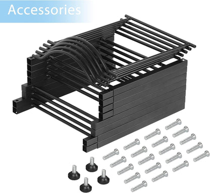 5 Gallon Water Jug Rack, 5-Tier Water Bottle Holder Storage Rack-KYAMSTORE