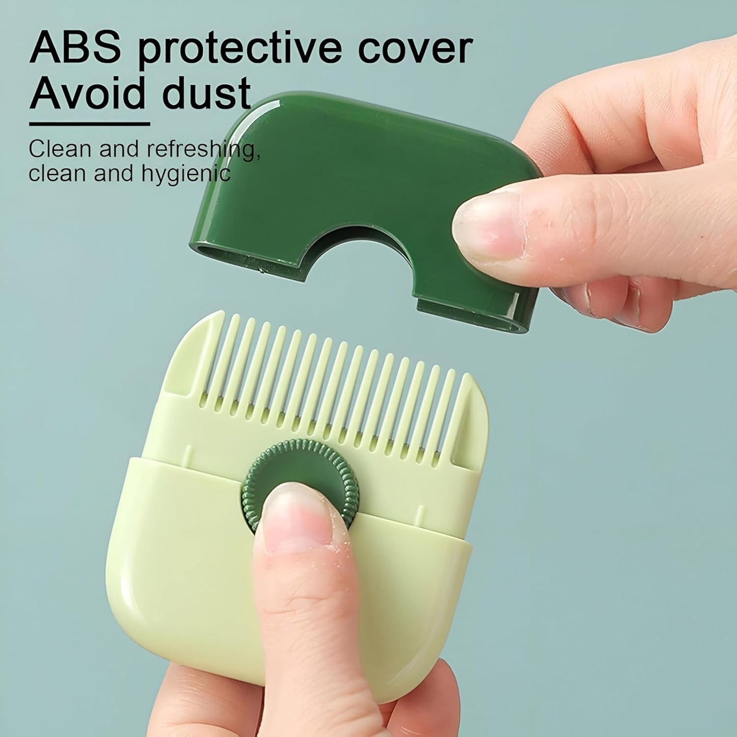 مشط تخفيف الشعر ذو حافتين 