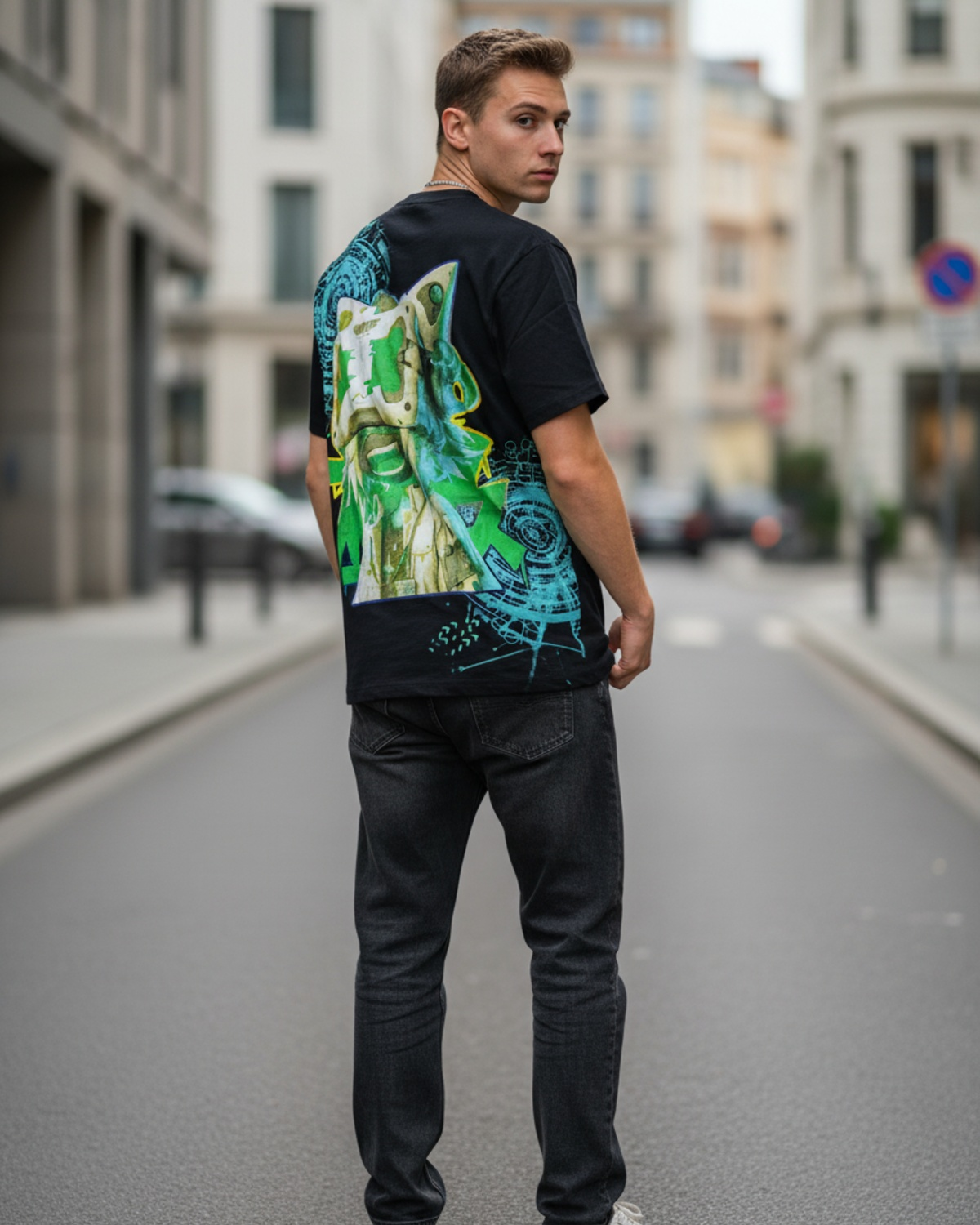 Stylish Custom Printed T-Shirt - Bold Graphic Unisex Tee