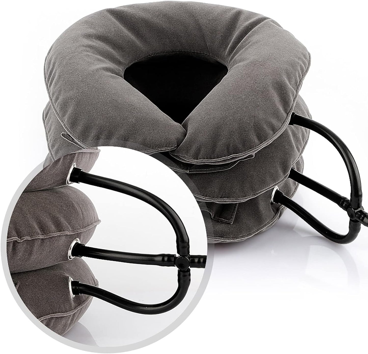 Cervical Neck Traction Device Inflatable Neck Stretcher, Chronic Neck and Shoulder Pain