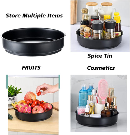 Turntable Plate Small Cabinet Organizer
