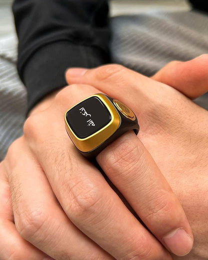 iQIBLA Smart Tasbih Zikr Ring, Muslim Prayer, Prayer timing reminder-KYAMSTORE