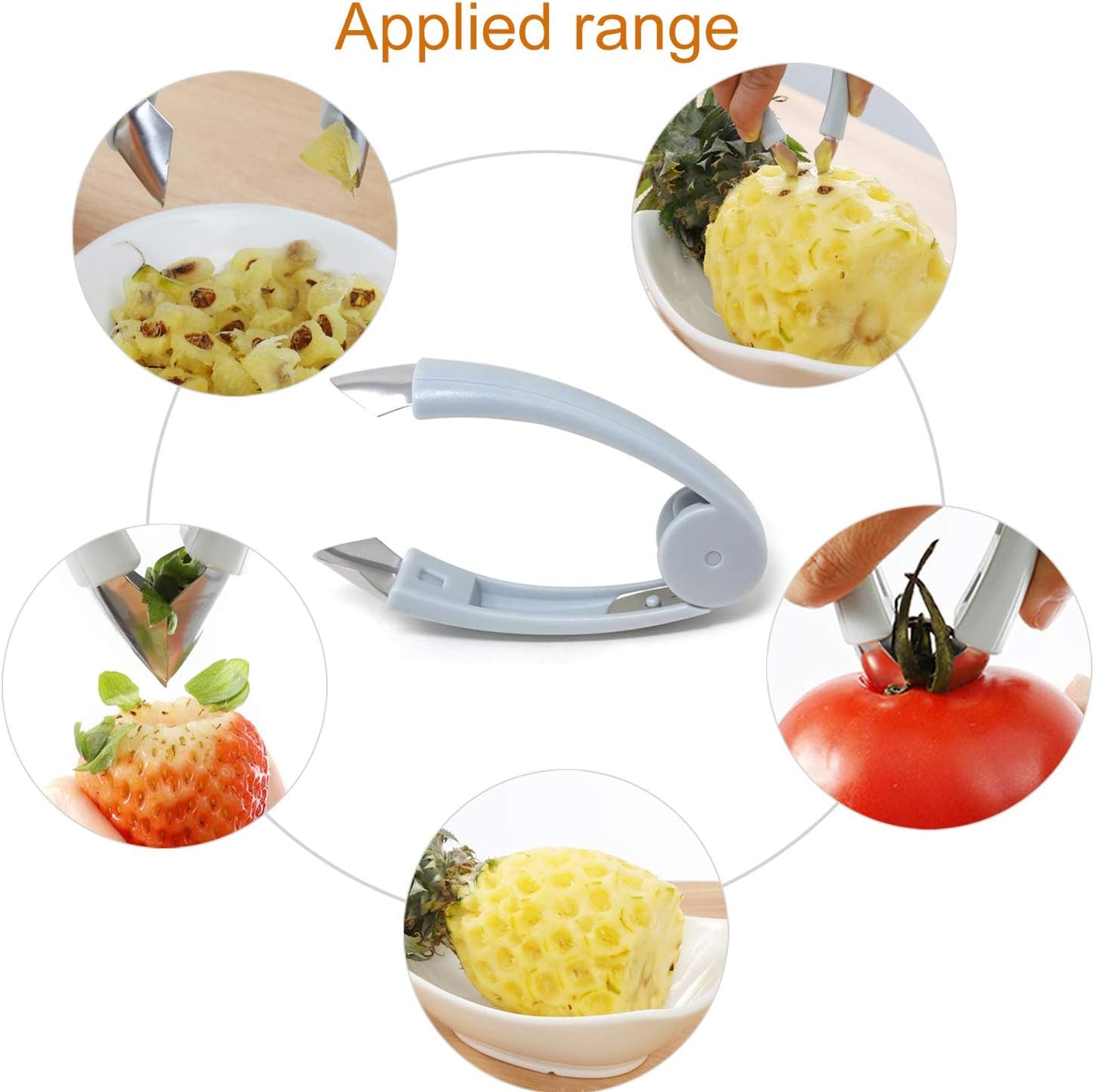 Multifunctional Fruit and Vegetable Corer and Stem Remover