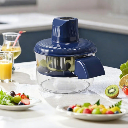 آلة تقشير أوتوماتيكية، مزيل قشور لاسلكي للمطبخ، مقشر ثوم كهربائي أوتوماتيكي ذو سعة كبيرة، مناسب للثوم والعنب والبطاطس والطماطم والرمان والفواكه والخضراوات والصبار 